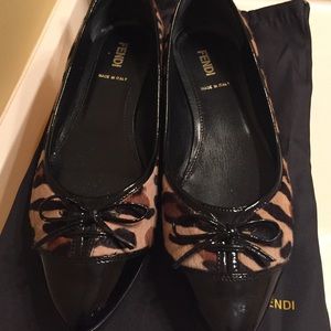 Fendi ballerina flats