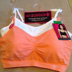 Seamless comfort bra