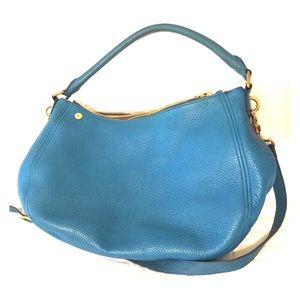 NWOT ~ J Crew Biennial Hobo Bag in "Blue Grotto"