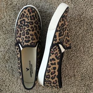 American Eagle cheetah print shoes