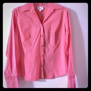Beautiful Ann Taylor Loft long sleeve blouse.