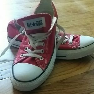Red Converse All Stars