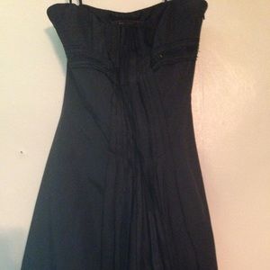 BCBG COCKTAIL DRESS WITH DETAILED BODICE