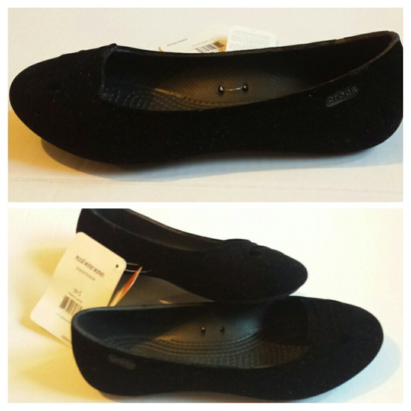*SOLD* Black Winter Women's Flats NWT Sz:W5 - Picture 3 of 4