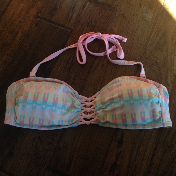 swimsuit bandeau top cute