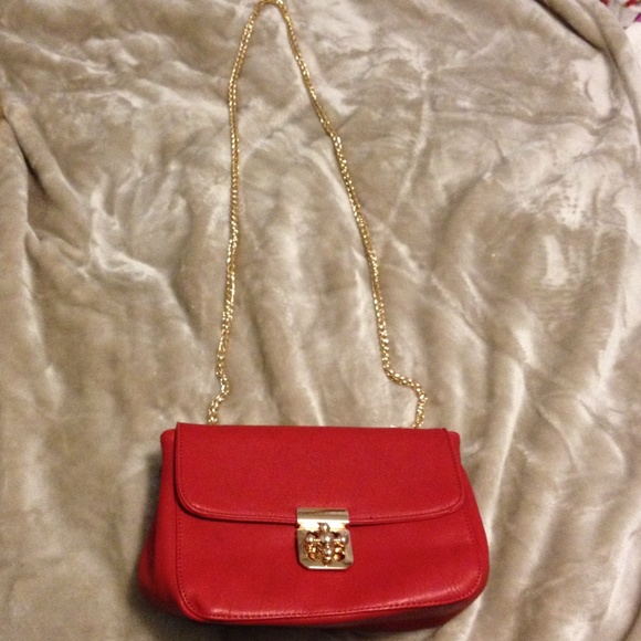 Charming Charlie Red Cross-body Purse New W/O Tags
