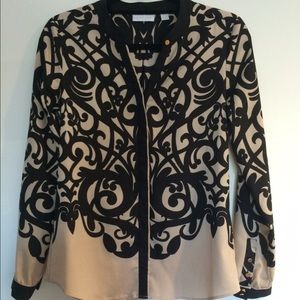 NY&co blouse with interesting design