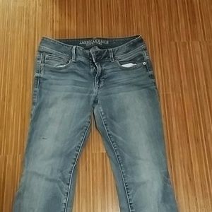 American eagle kick boot extra strech jeans