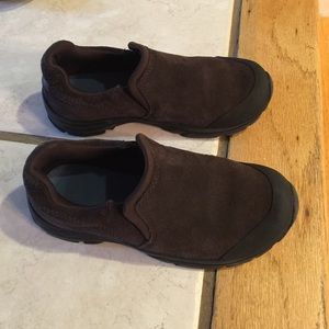 ❌❌sold❌❌Boys Lands End brown suede show bundled ❌