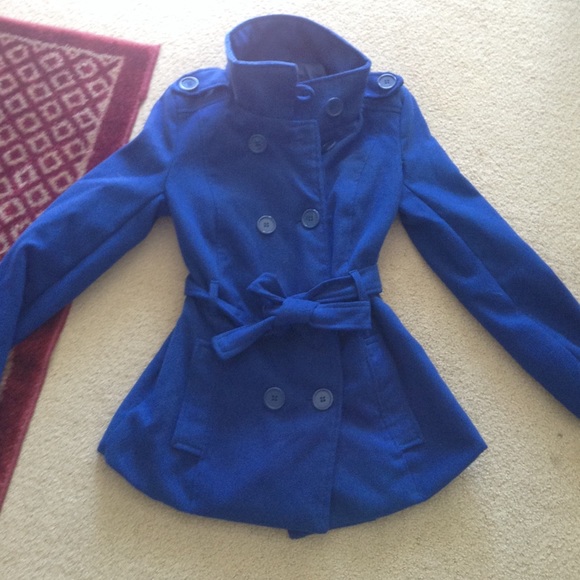 Blue button down Jacket