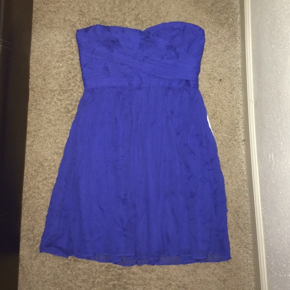 Blue Arabelle J.Crew Dress - Picture 1 of 4
