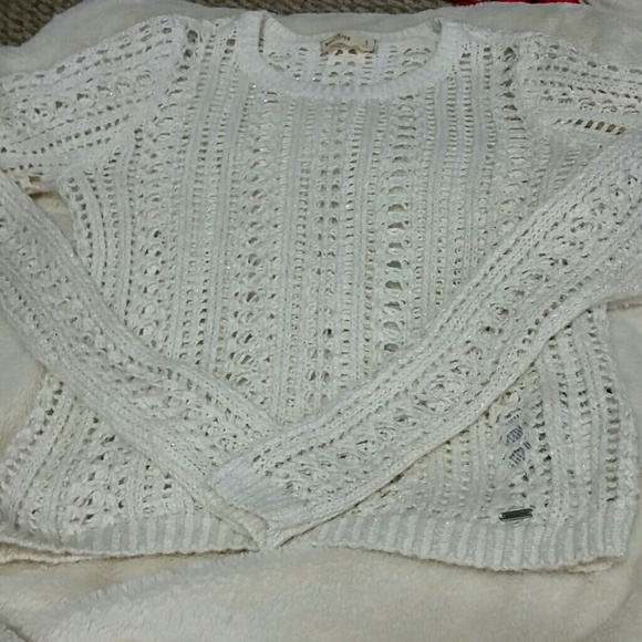 Hollister sparkly sweater size sm