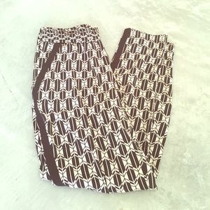 Forever21 printed slouchy pants