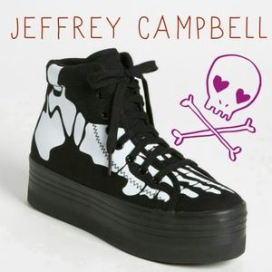 Jeffrey Campbell HOMG Skeleton Platform Sneakers