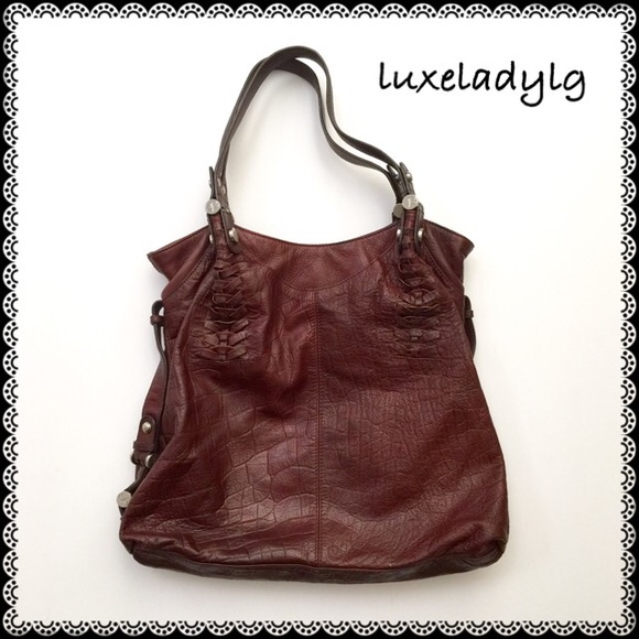 b. makowsky Handbags - B. MAKOWSKY Genuine Leather Large Handbag