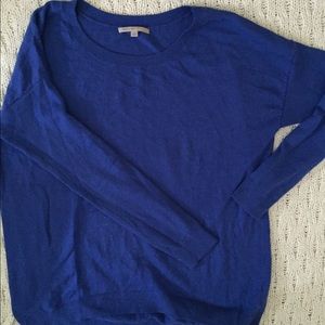 Blue oversized sweater