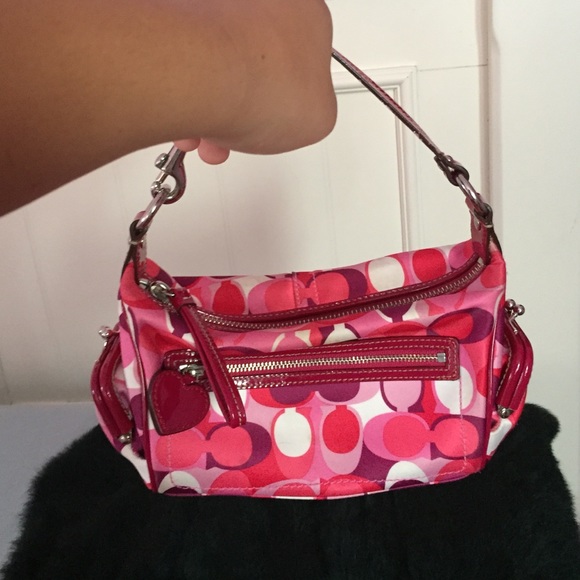 Pink Coach bag