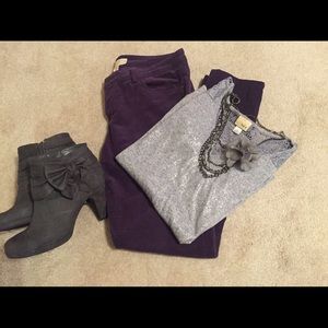 Purple cords, MICHAEL by Michael Kors
