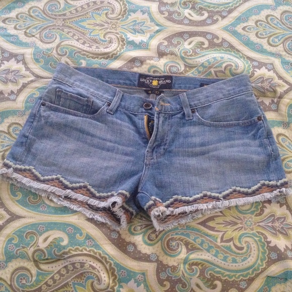 Lucky Brand Size 4/27 Denim Shorts