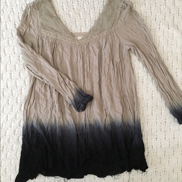 Free people tie dye babydoll  tunic