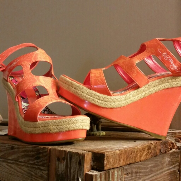 Ed Hardy wedges