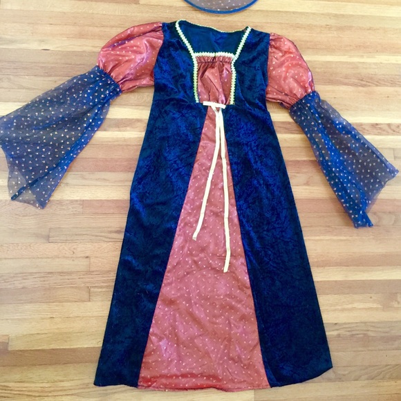 Kid witch Halloween costume size Large pre owned