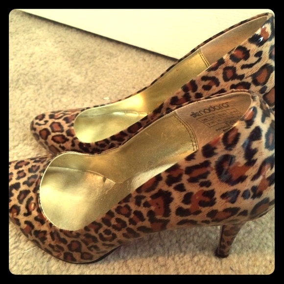 Cheetah Print Heels