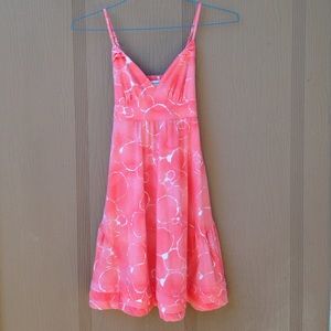 Peach sun dress