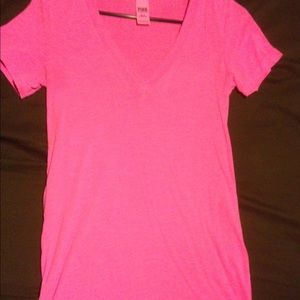 PINK v-neck shirt