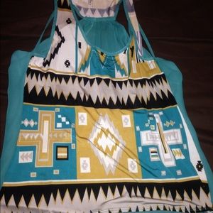 Aztec tank top!