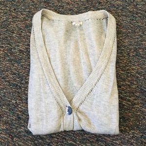 Aerie cream cardigan- size M
