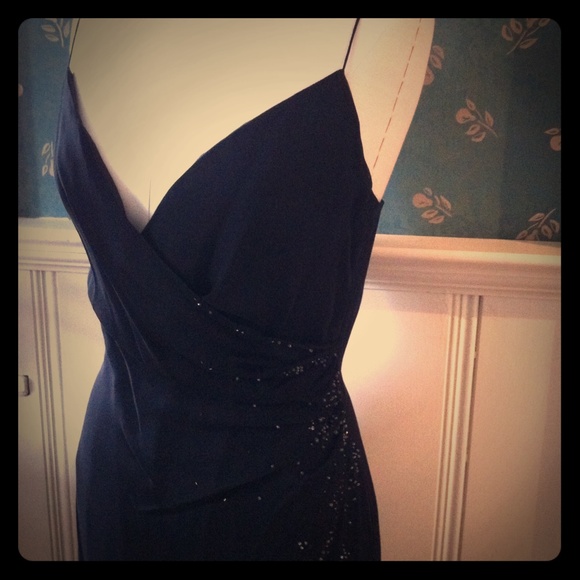 Black evening Tahari dress