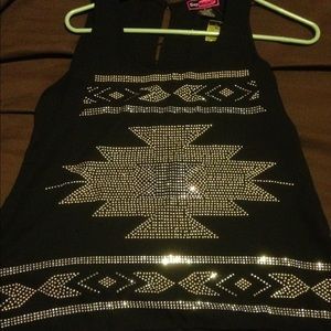 Sparkley Aztec tank!