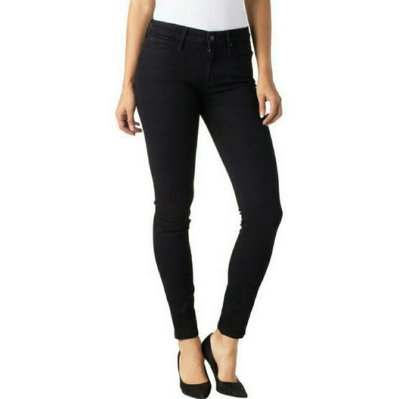 Joes Jeans straight leg black jeans