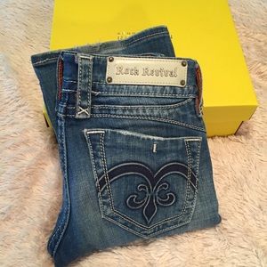 Rock Revival boot cut jeans **36in inseam**