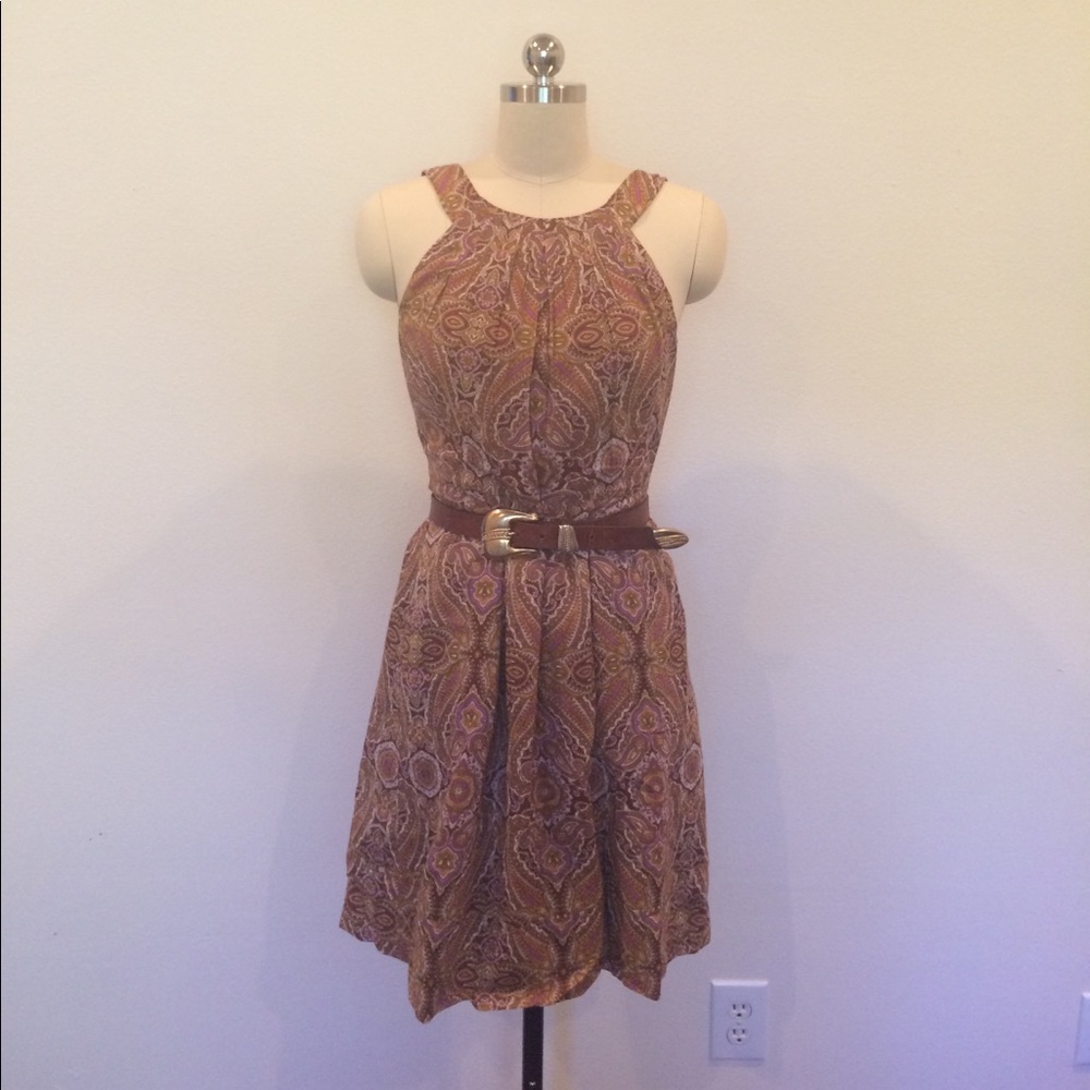 J Crew Paisley Dress, size 0