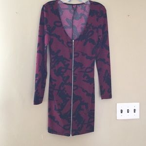 2b Bebe Zip Up Dress