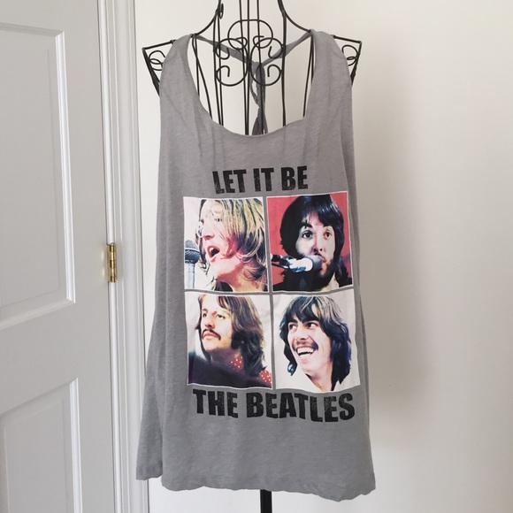 Oversize Beatles tank/tunic