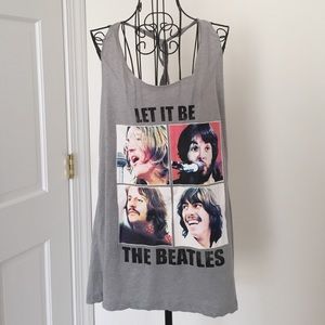 Oversize Beatles tank/tunic