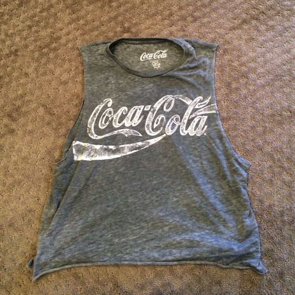 Coca-cola crop top