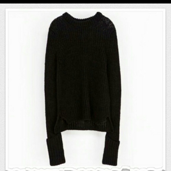Zara oversized knit sweater