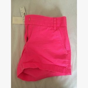 NWT J. Crew pink shorts