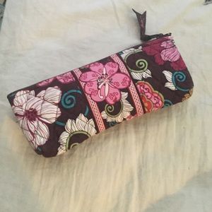 Mod floral pink Vera Bradley pencil case