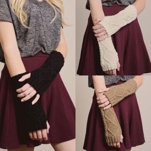 Diamond Knit HandWarmers-Ladies Gloves B2G1 FREE
