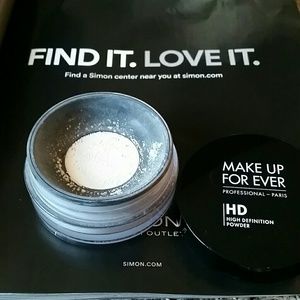 Used 2x makeup forever hd powder