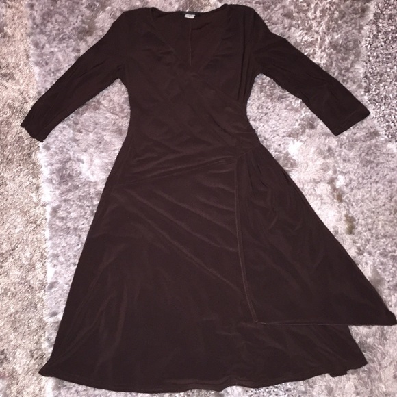 Fabulous Brown Flowy Dress - Picture 2 of 4