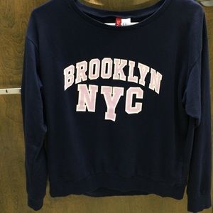 Long sleeve Brooklyn NYC sweatshirt