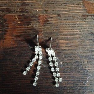 Sparkly dangly earrings