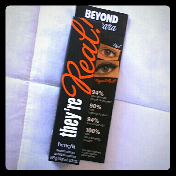 SOLD Benefit they're real full size mascara!