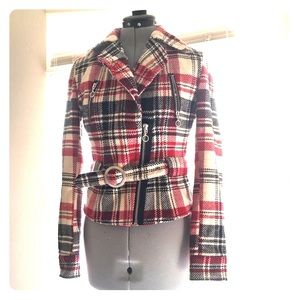 Express plaid jacket